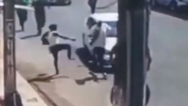 Brezilya'da hırsızı el birliğiyle yakaladılar