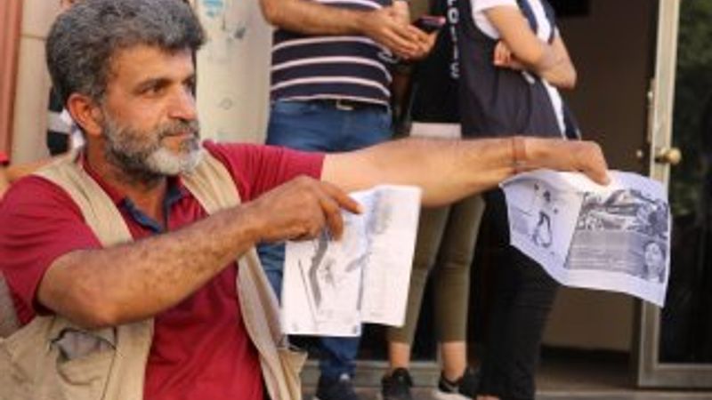 Diyarbakır'da çocuğu kaçırılan baba HDP'ye isyan etti