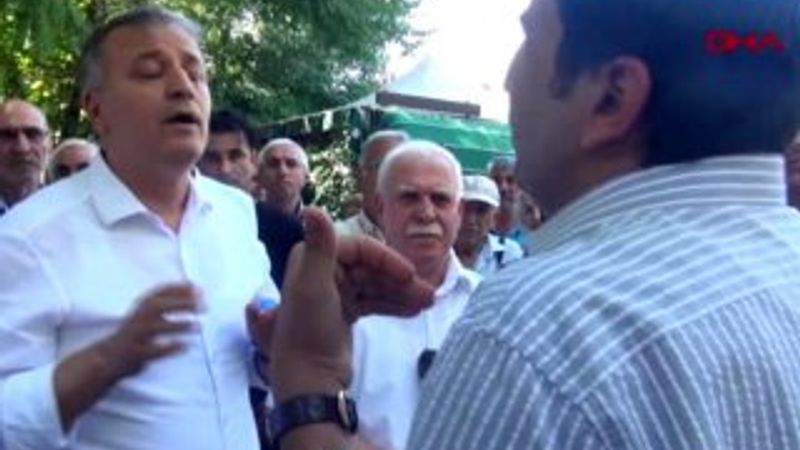 Gaziantep'te HDP eylemi vatandaşları kızdırdı