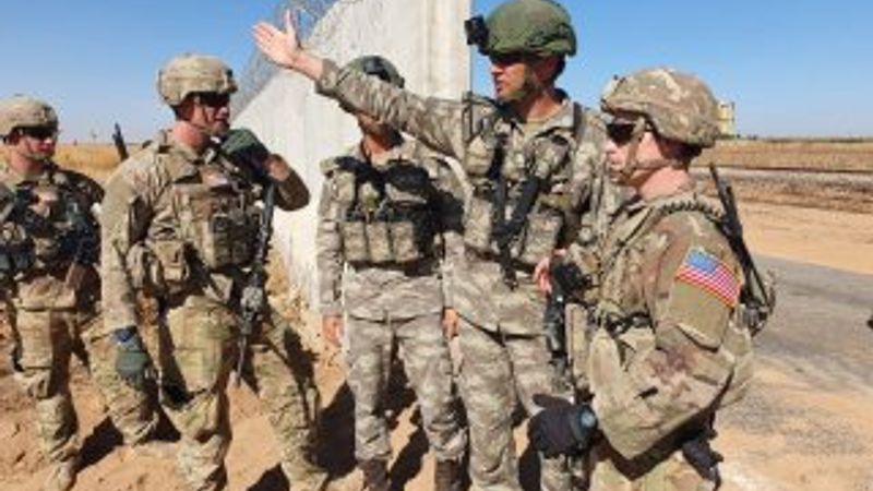 Fırat'ın doğusunda ilk Türk-ABD ortak devriyesi