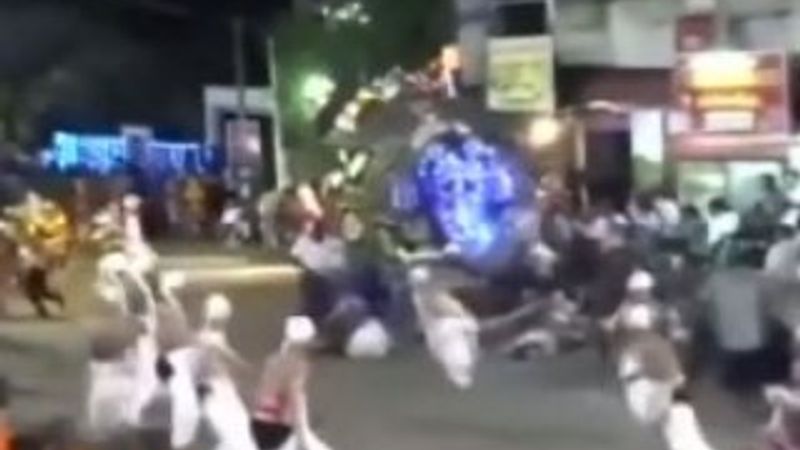 Sri Lanka'da ürken fil insanları ezdi