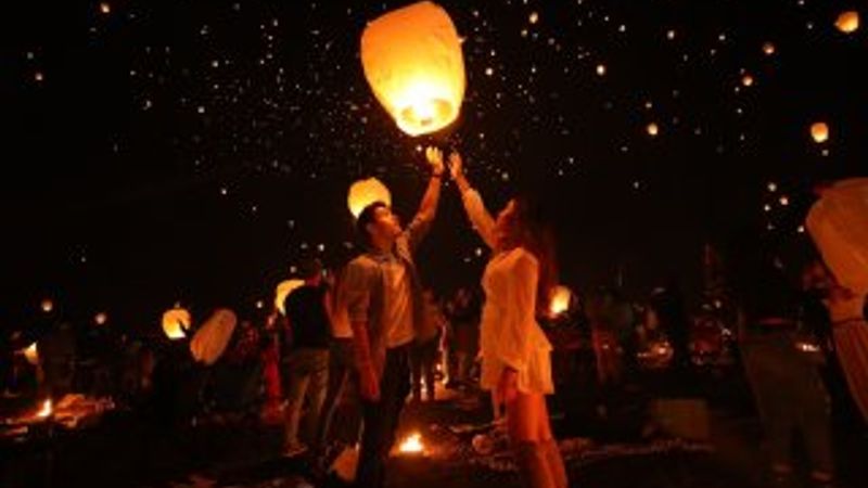 ABD'deki Dilek Balonu Festivali'nden renkli görüntüler