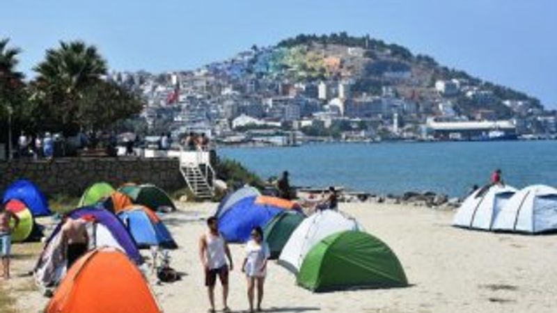 Bu yaz tatilcilerin yeni trendi 'çadır turizmi' oldu