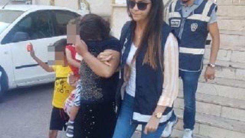 Kayseri'de hırsız, çocuklarıyla cezaevine gönderildi