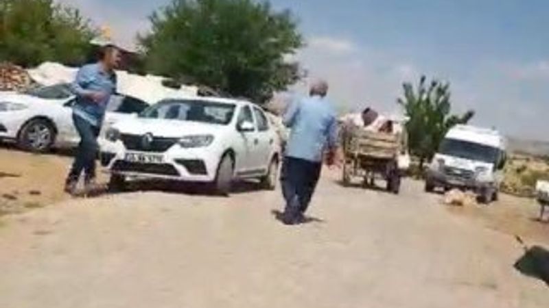 Kaçak elektrik tespiti yapmaya giden ekibe tehdit