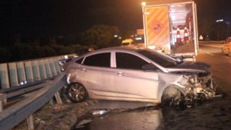 Gaziosmanpaşa'da makas atan sürücü kazaya neden oldu