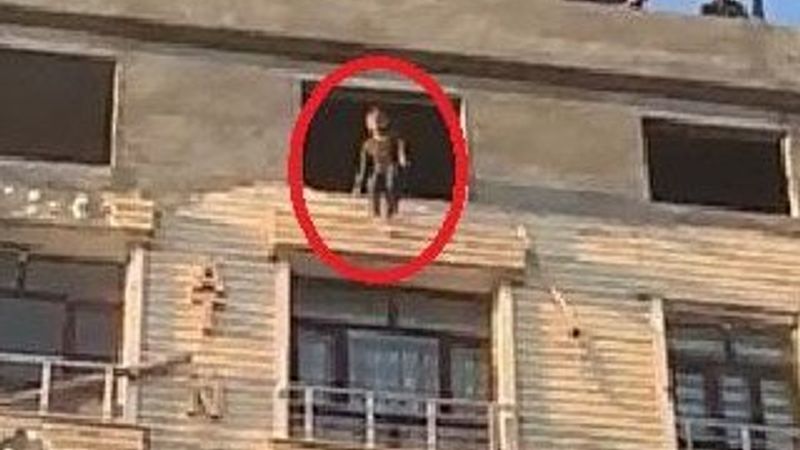 Genç kız, 6. kattan aşağı atladı