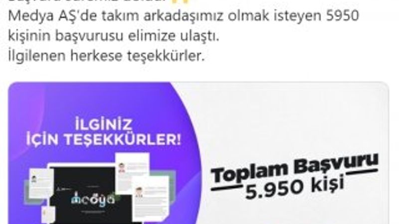 İBB'nin Medya AŞ şirketine 6 bin kişi başvurdu