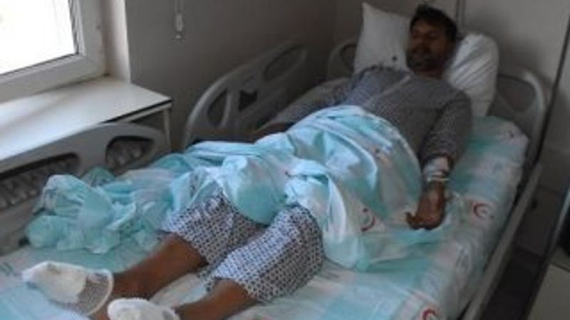 Yunan polisinin işkence ettiği mülteci tedavi edildi