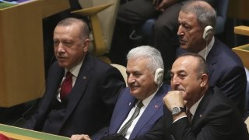 Binali Yıldırım da Erdoğan'ın BM heyetinde yer aldı