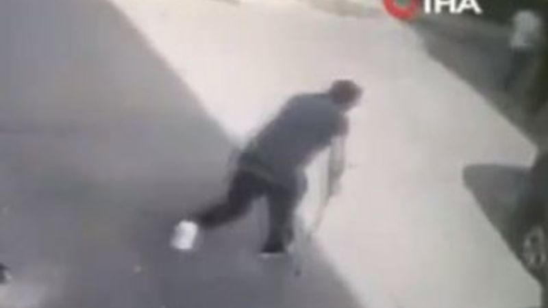 İstanbul'da deprem sırasında kaydedilen ilginç görüntüler