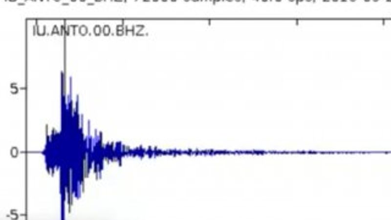 İstanbul depreminin sesi kaydedildi