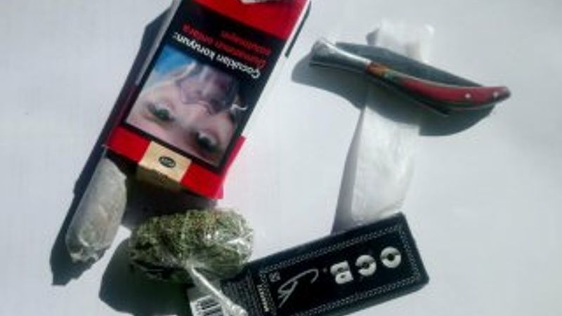 Bursa'da alkol için durdurulan araçtan uyuşturucu çıktı