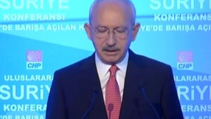CHP'nin düzenlediği Suriye konferansı