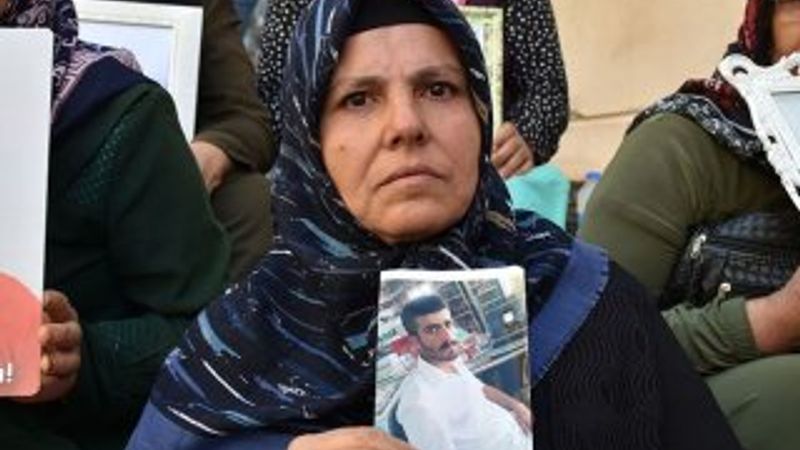 5 yıl önce kandırılan oğlu için eyleme katıldı