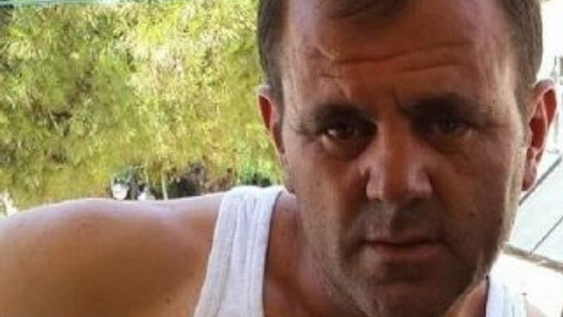 Öldürülen adamın cenazesine eşi ve kızı katılmadı