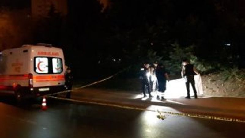 Küçükçekmece'de hafif ticari araç Iraklı şahsa çarptı