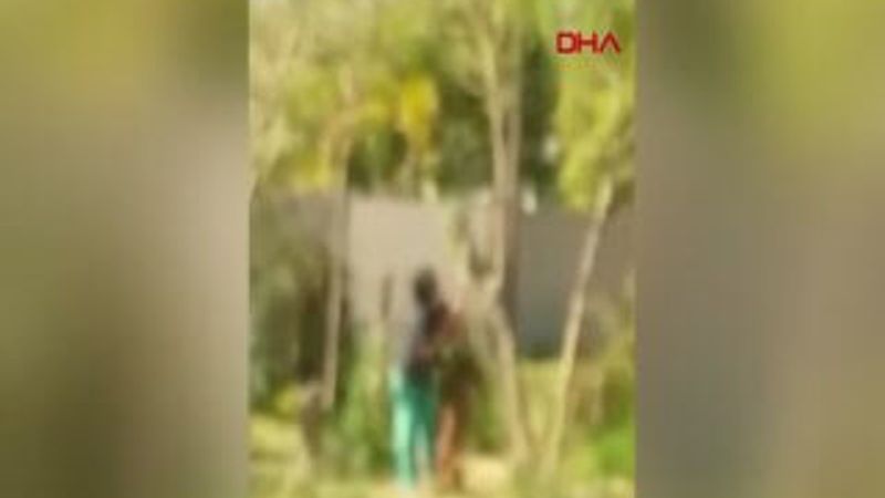 Komşusunun köpeğini vahşice öldürdü