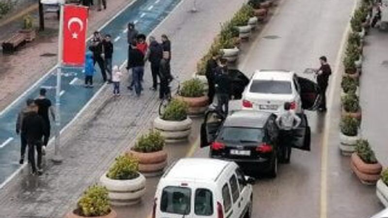 Çocuklarının gözü önünde dayak atıp, serbest kaldılar