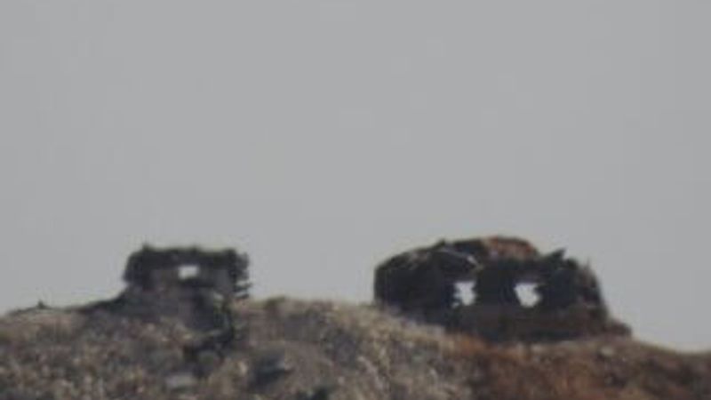 Teröristler Münbiç'in sınırından çekildi