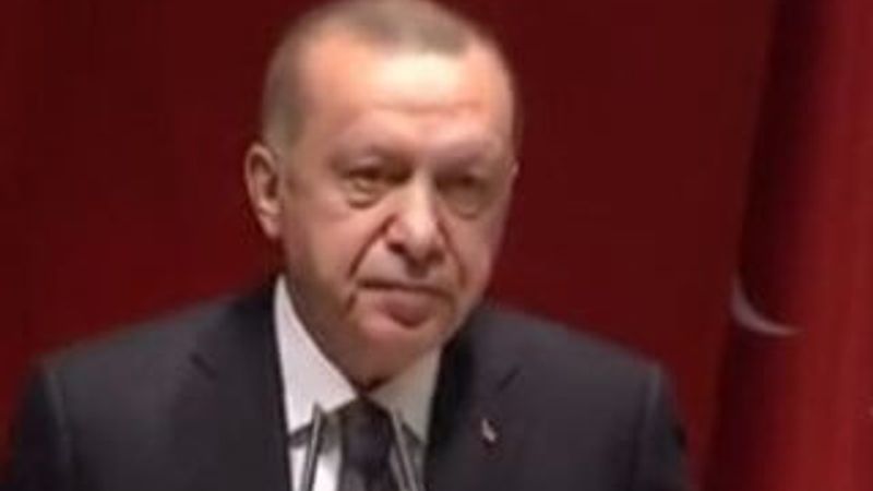 Erdoğan, 'siviller vuruluyor' sözlerine sert tepki verdi