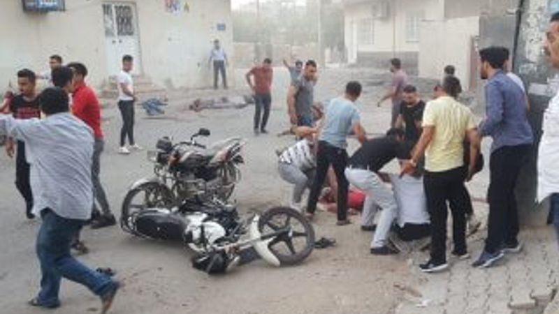 YPG'li teröristler Nusaybin'de sivilleri vurdu