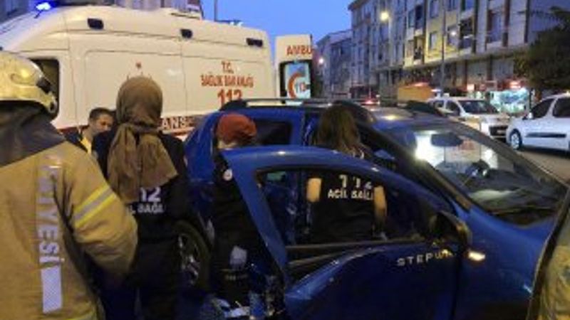 Fren yerine gaza basınca ortalığı birbirine kattı