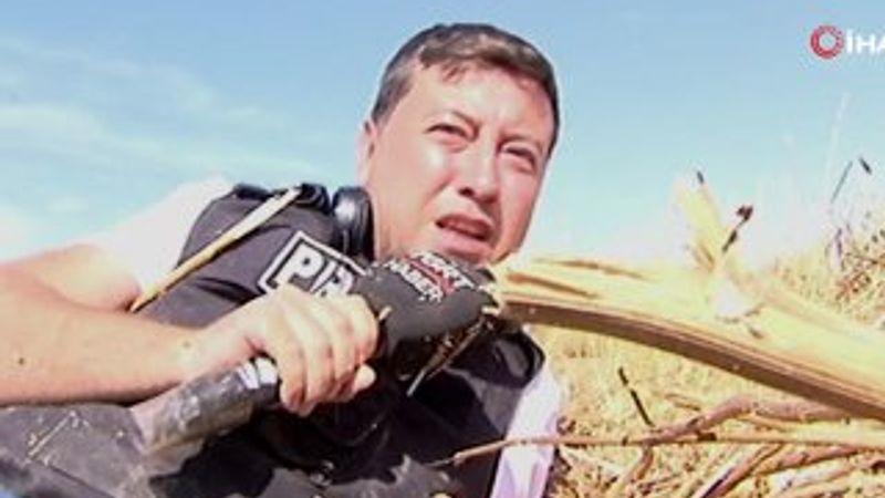 TGRT ekibinin YPG ateşi altında kaldığı anlar