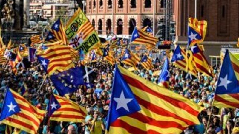 Katalanlar, YPG'lilere destek verdi