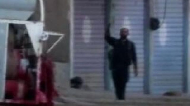 Teröristlerin Resulayn'dan kaçışı görüntülendi