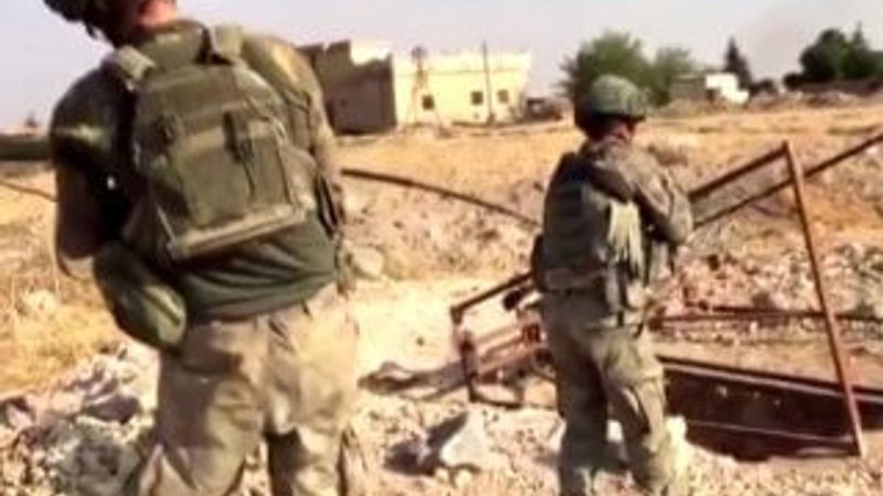 TSK, Resulayn ve Tel Abyad'da hain tuzakları temizliyor