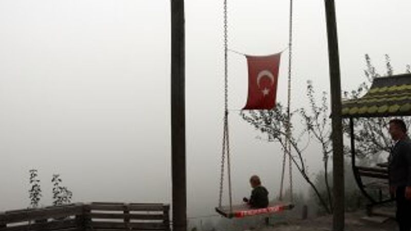 Bolu Dağı'ndan seyir zevki yüksek görüntüler
