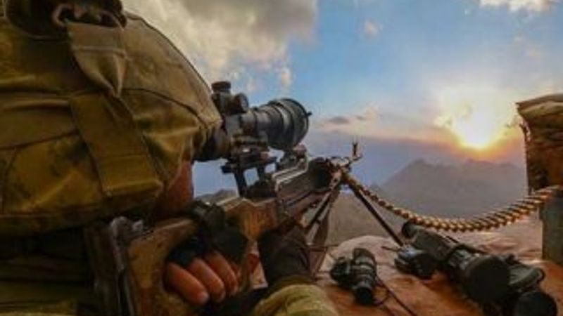 Şırnak'ta 1 terörist öldürüldü