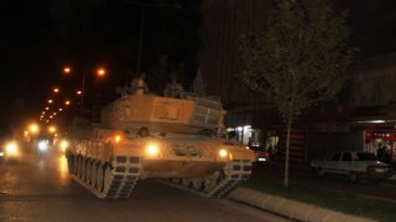 Suriye sınırına sevkiyatlar devam ediyor