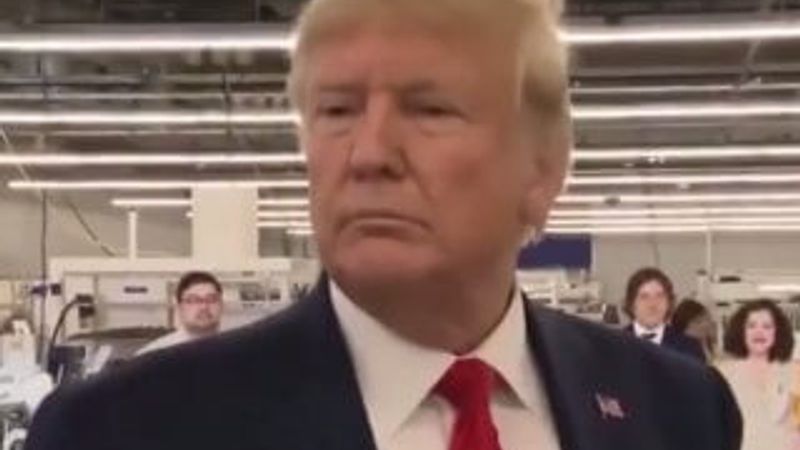 Trump'tan Fransız muhabire olay cevap