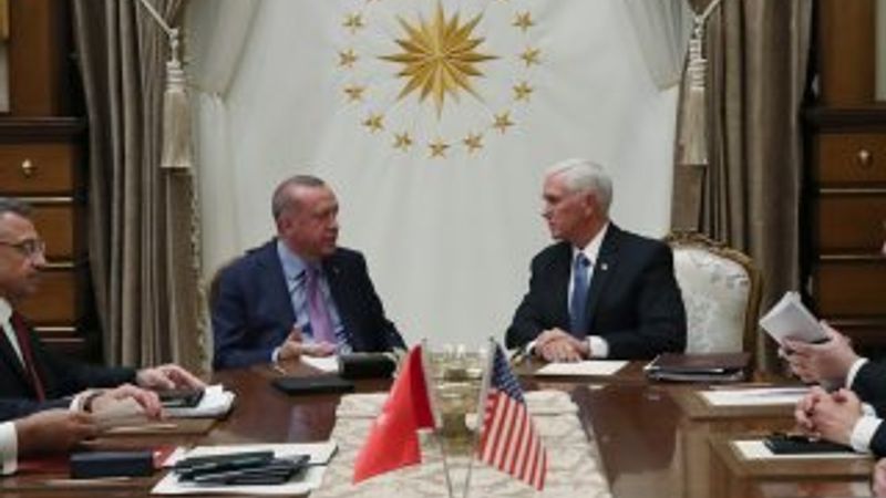 ABD'yle Cumhurbaşkanlığı'nda yapılan görüşmenin detayları