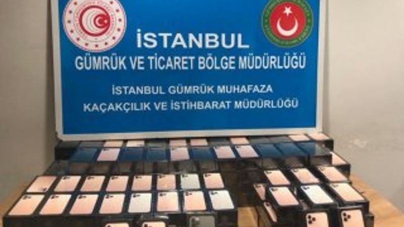 Havalimanında 179 adet iPhone ele geçirildi