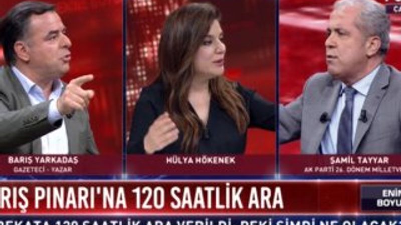 Canlı yayında Barış Pınarı Harekatı tartışması