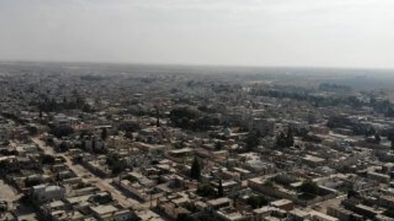 Teröristlerden arındırılan Resulayn havadan görüntülendi