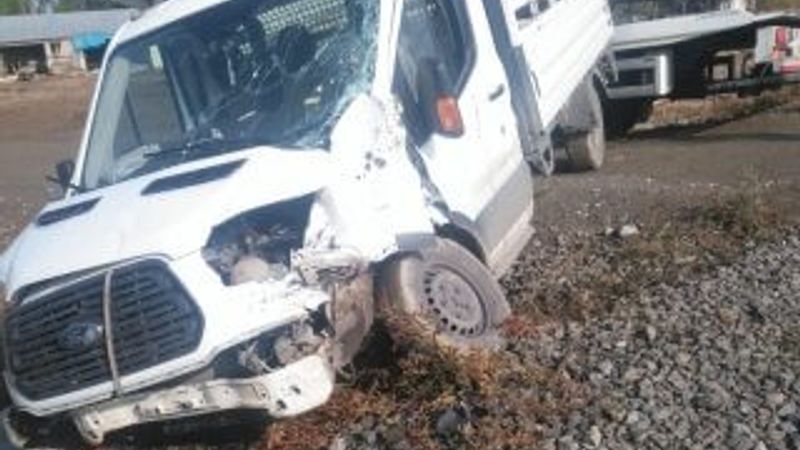 Muş’ta tren kazası: 2 yaralı