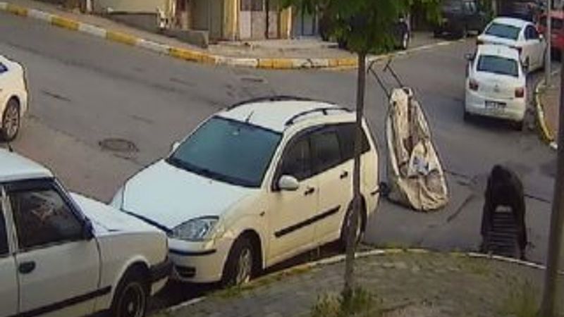 Tekirdağ'da rögar kapağı hırsızı