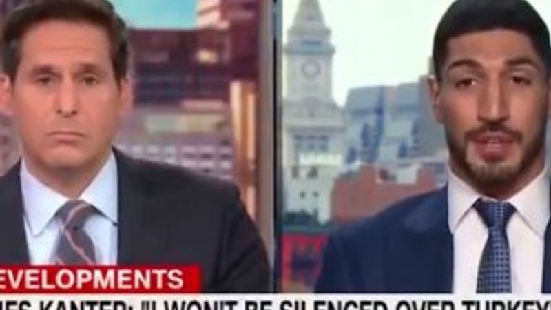 FETÖ'cü Enes Kanter'den Suriye iftiraları