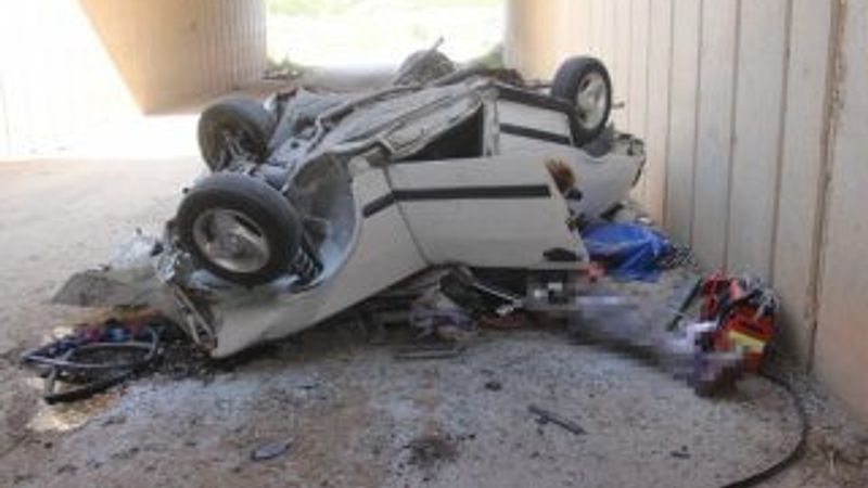 Adana'da feci kaza: 1 ölü, 3 yaralı