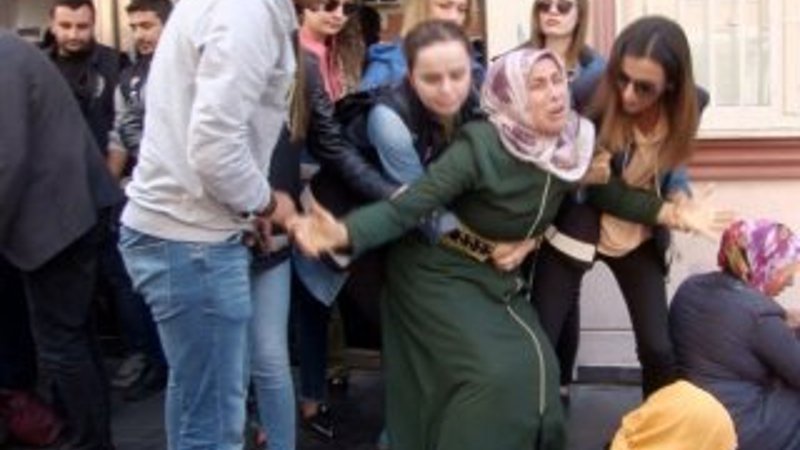 Diyarbakır HDP il binası önünde gerginlik