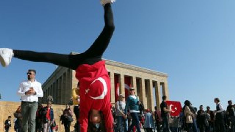 29 Ekim'de Anıtkabir doldu taştı