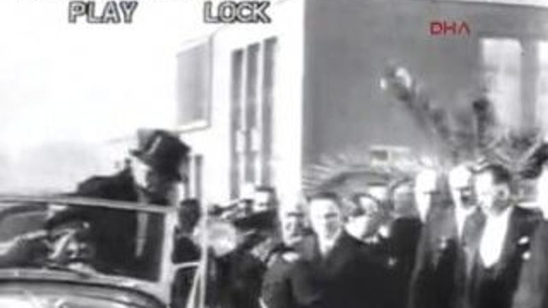 Atatürk'ün 29 Ekim kutlamalarındaki görüntüleri