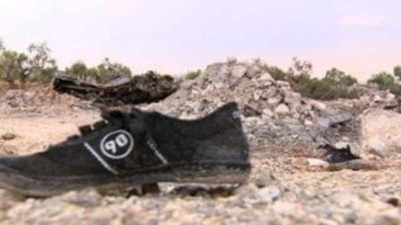 Bağdadi’nin öldüğü yer fotoğraflandı