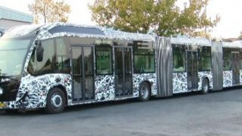 Metrobüs için yeni araç test ediliyor