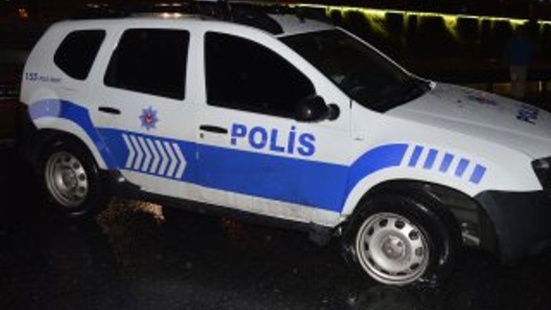 İstanbul'da polis aracı kaza yaptı
