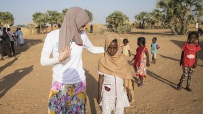 Gamze Özçelik Sudan'da